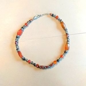 Carnelian Stone Necklace